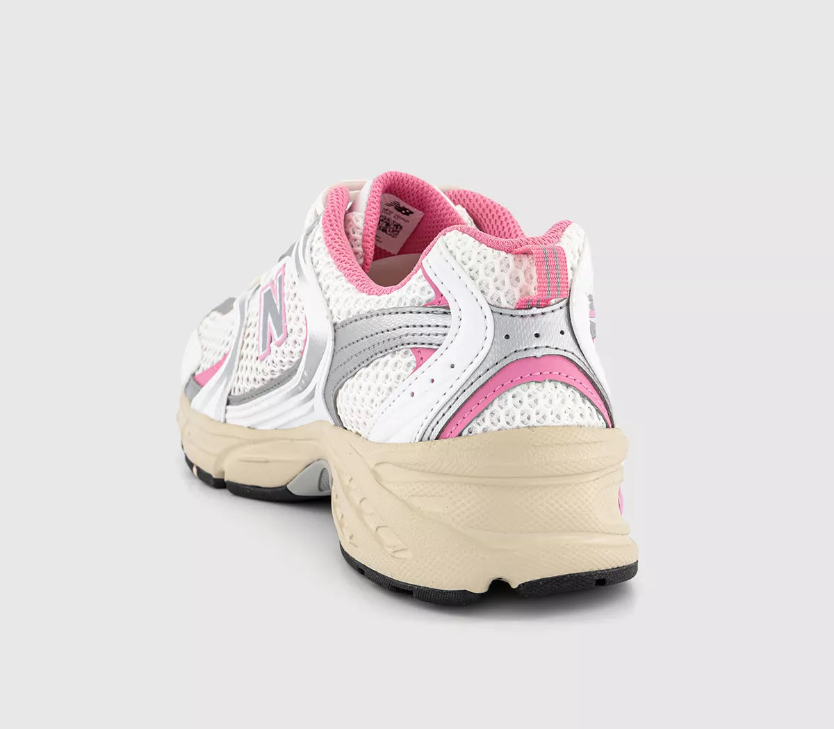 NB530 | White Pink Silver Off White