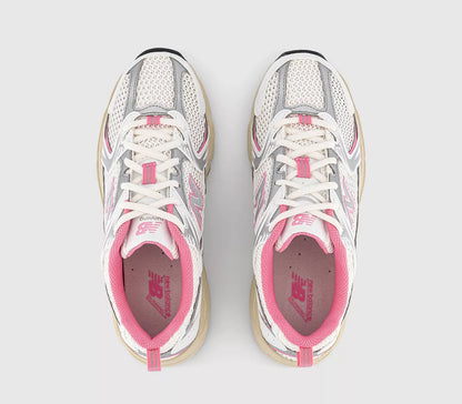 NB530 | White Pink Silver Off White